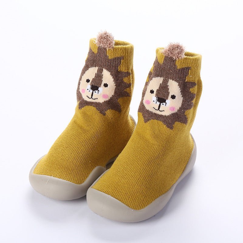 Children&#039;s Floor Socks Infant Silicone Soft Bottom Floor Shoes Boys And Girls Baby Indoor Non - slip Toddler Shoes - Jaazi Intl