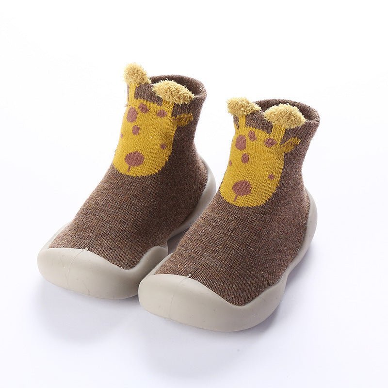 Children&#039;s Floor Socks Infant Silicone Soft Bottom Floor Shoes Boys And Girls Baby Indoor Non - slip Toddler Shoes - Jaazi Intl