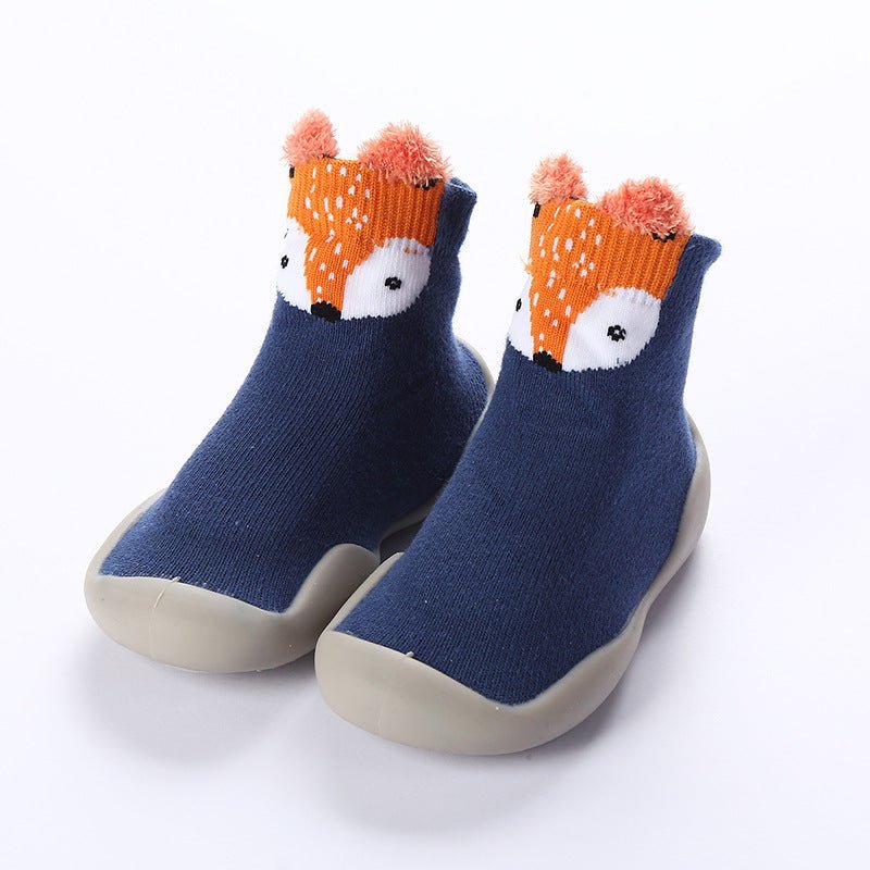 Children&#039;s Floor Socks Infant Silicone Soft Bottom Floor Shoes Boys And Girls Baby Indoor Non - slip Toddler Shoes - Jaazi Intl