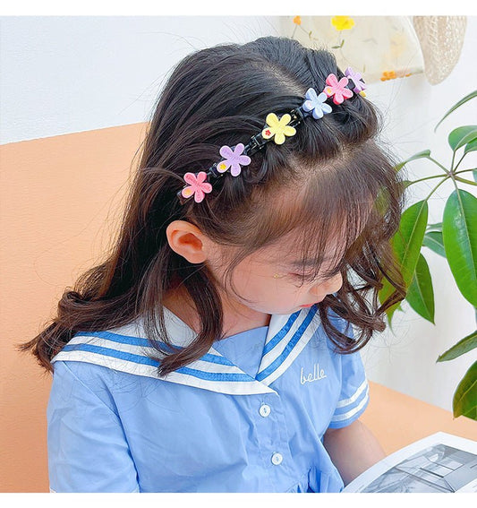 Children&#039;s Headband Hair Accessories Girls&#039; Hair Clips Do Not Hit Hair Clips Hair Straps Hair Breaking Artifact Clips - Jaazi Intl