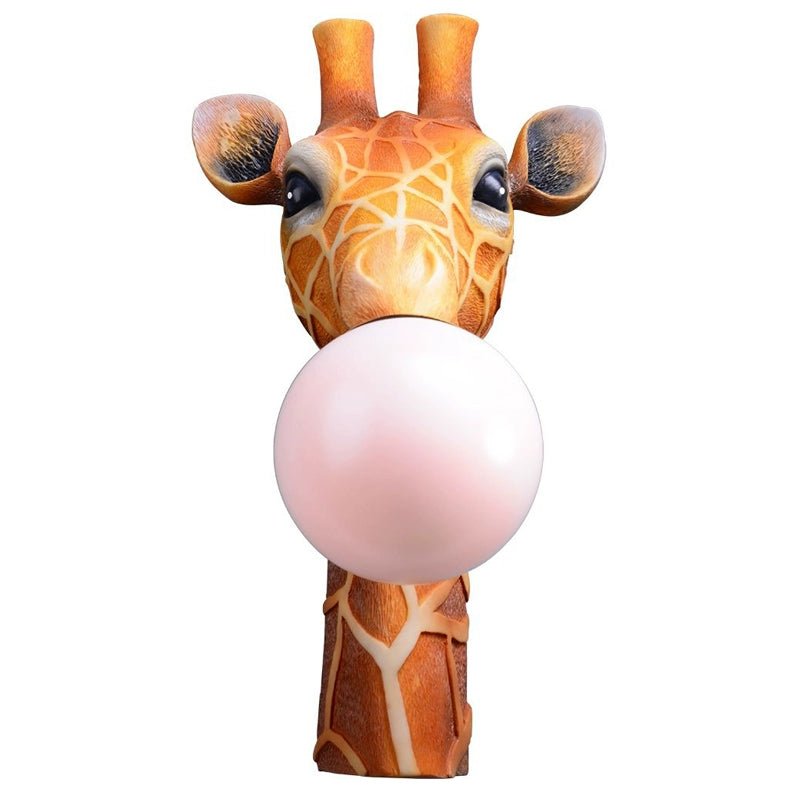 Children's Room Cartoon Animal Personality Wall Lamp Giraffe Boys and Girls Bedroom Bedside Study Room Cozy Room Decorative Lamp - Jaazi Intl