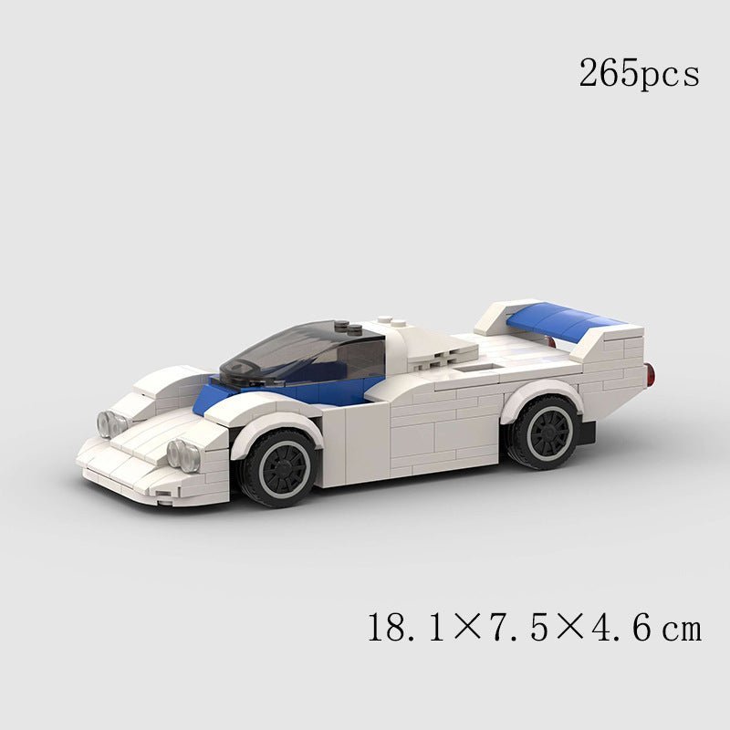 Children's Toys Car Model Sports Car And Small Particle Building Blocks MOC Educational Toys - Jaazi Intl