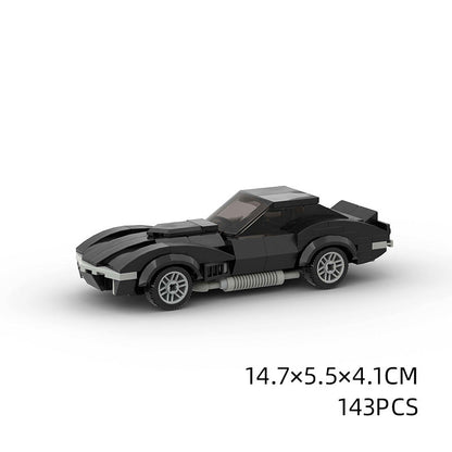 Children's Toys Car Model Sports Car And Small Particle Building Blocks MOC Educational Toys - Jaazi Intl