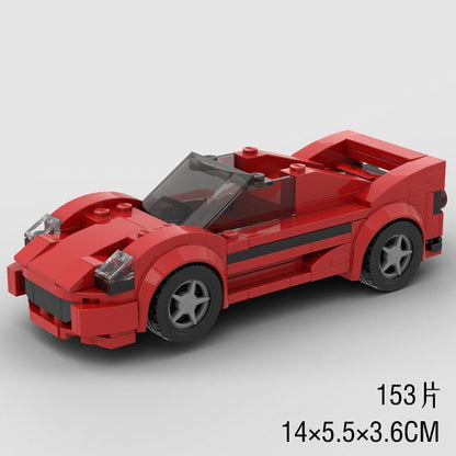 Children's Toys Car Model Sports Car And Small Particle Building Blocks MOC Educational Toys - Jaazi Intl