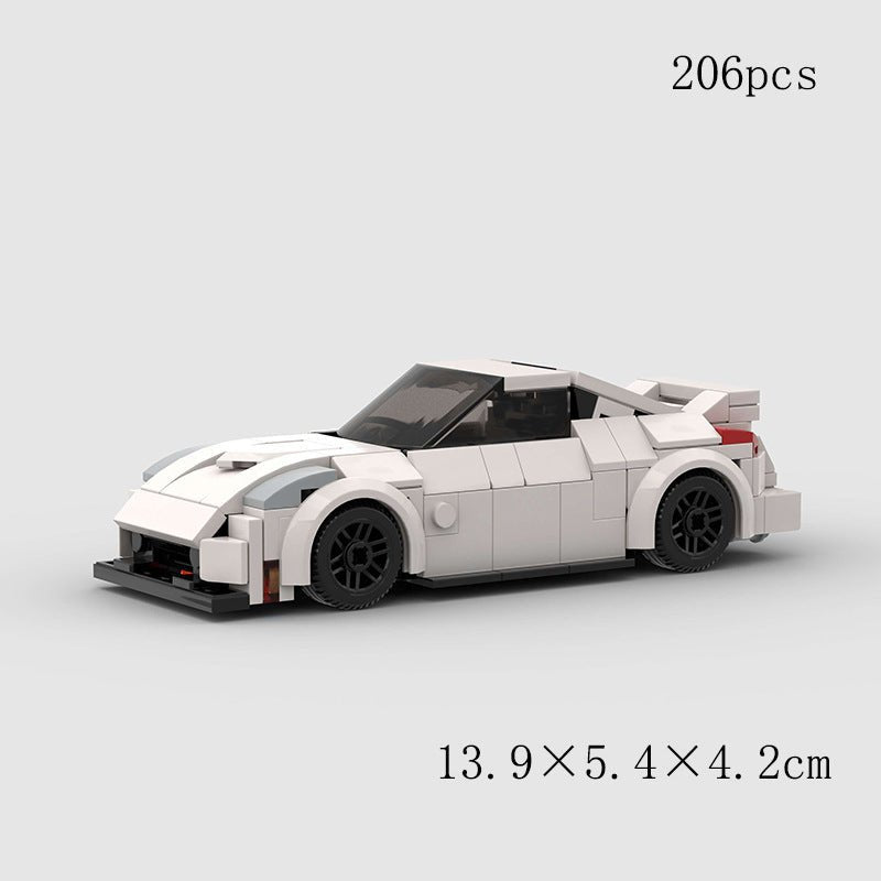 Children's Toys Car Model Sports Car And Small Particle Building Blocks MOC Educational Toys - Jaazi Intl