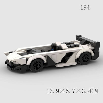 Children's Toys Car Model Sports Car And Small Particle Building Blocks MOC Educational Toys - Jaazi Intl