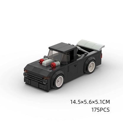 Children's Toys Car Model Sports Car And Small Particle Building Blocks MOC Educational Toys - Jaazi Intl