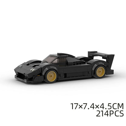 Children's Toys Car Model Sports Car And Small Particle Building Blocks MOC Educational Toys - Jaazi Intl