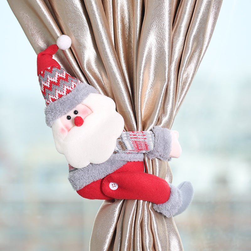 Christmas decorations forest elderly curtain buckle - Jaazi Intl