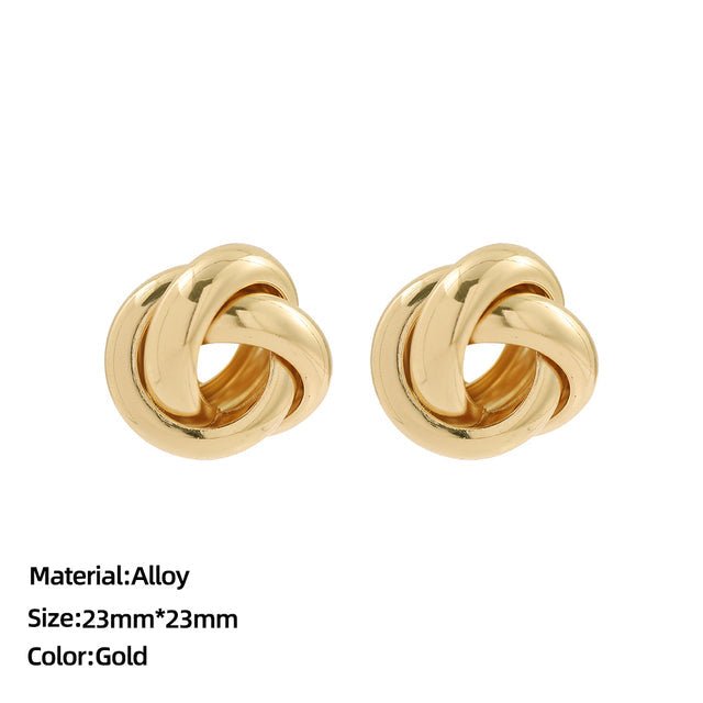 Classic Stainless Steel Ear Buckle - Jaazi Intl