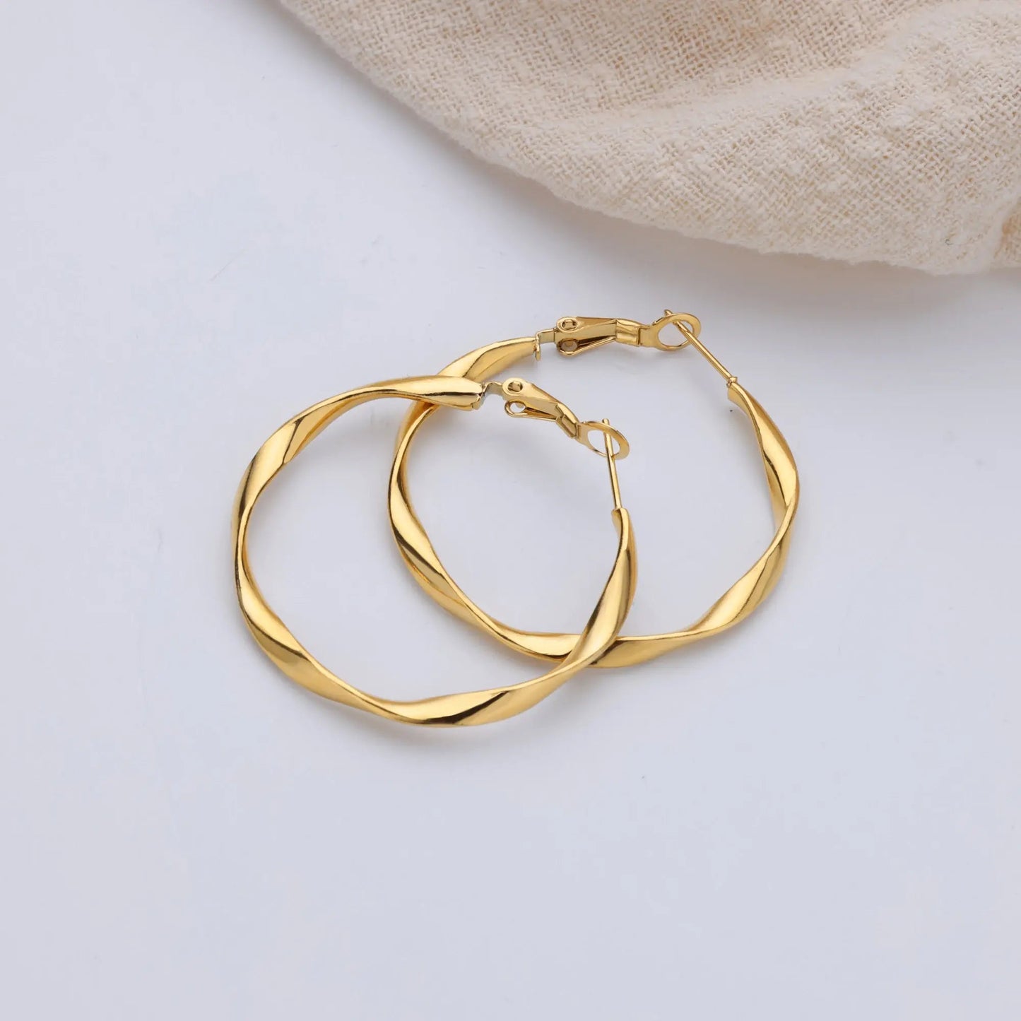 Classic Twist Earrings - Jaazi Intl