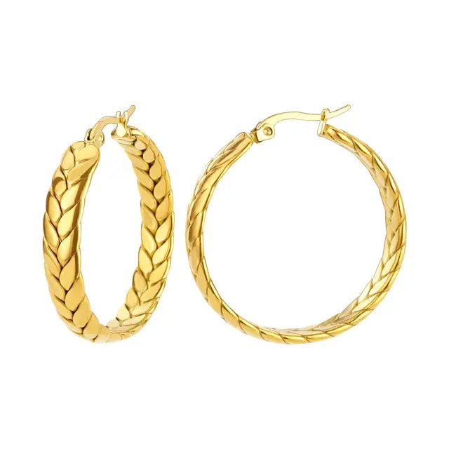 Classic Twist Earrings - Jaazi Intl