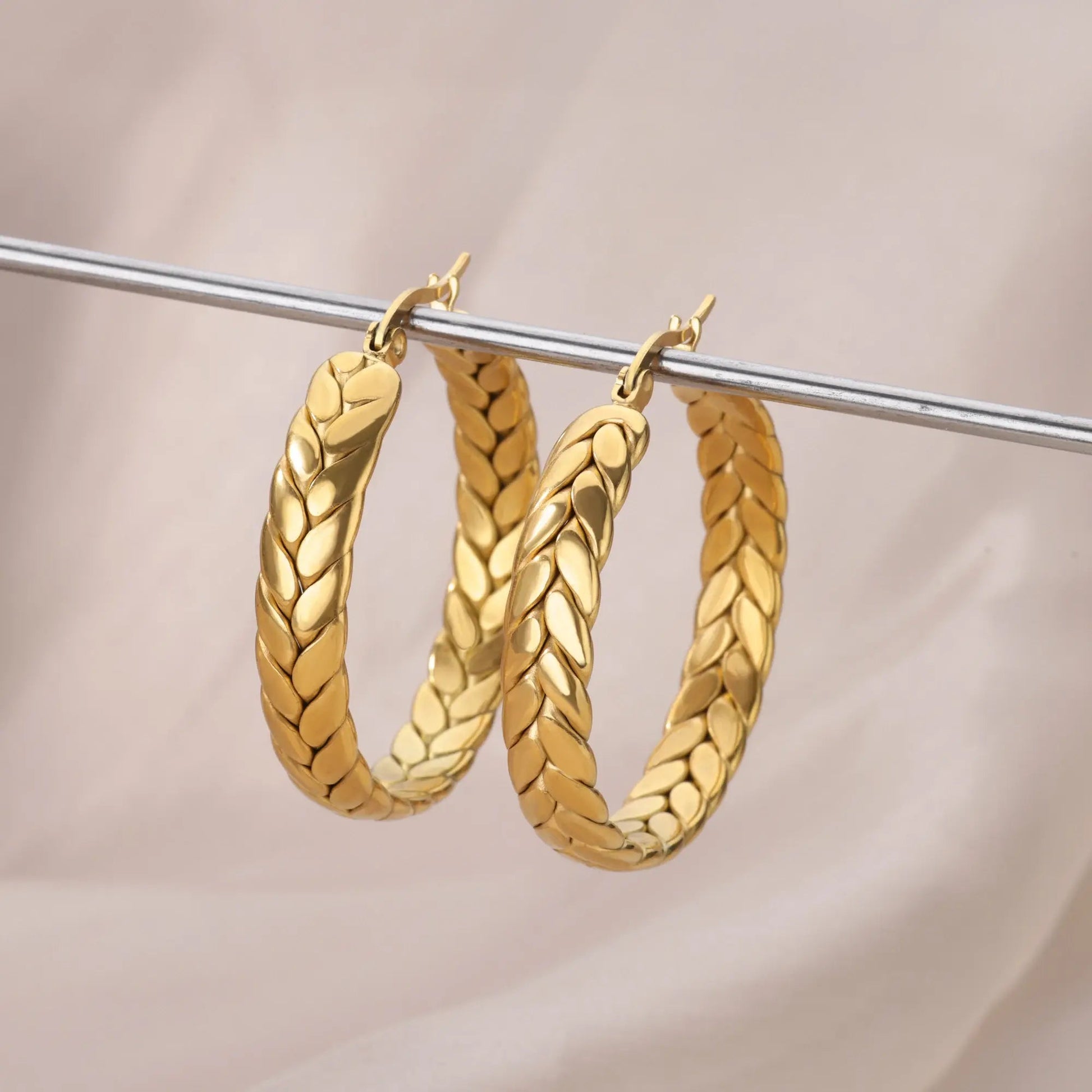 Classic Twist Earrings - Jaazi Intl