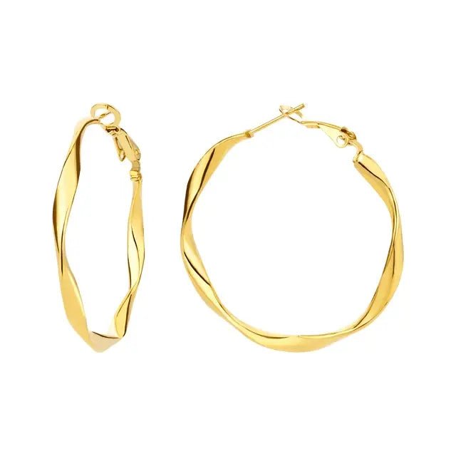 Classic Twist Earrings - Jaazi Intl