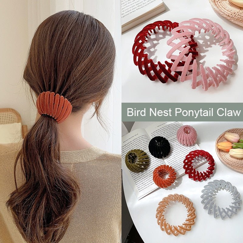 Claw Horsetail Buckle Hair Clip - Jaazi Intl