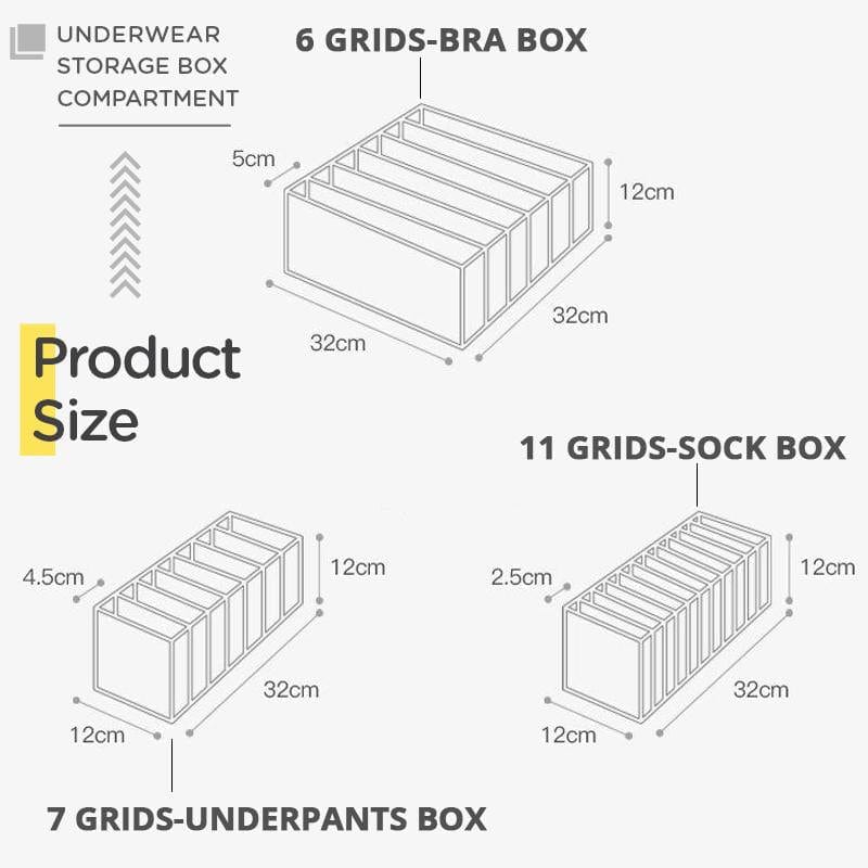 Closet Storage Bins - Jaazi Intl