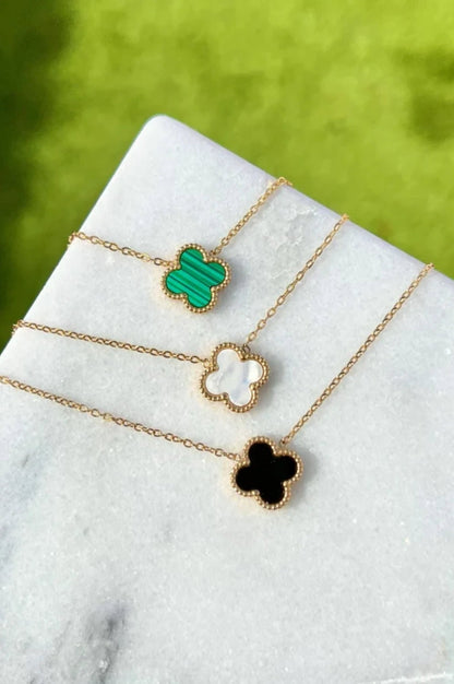 Clover Necklace - Jaazi Intl