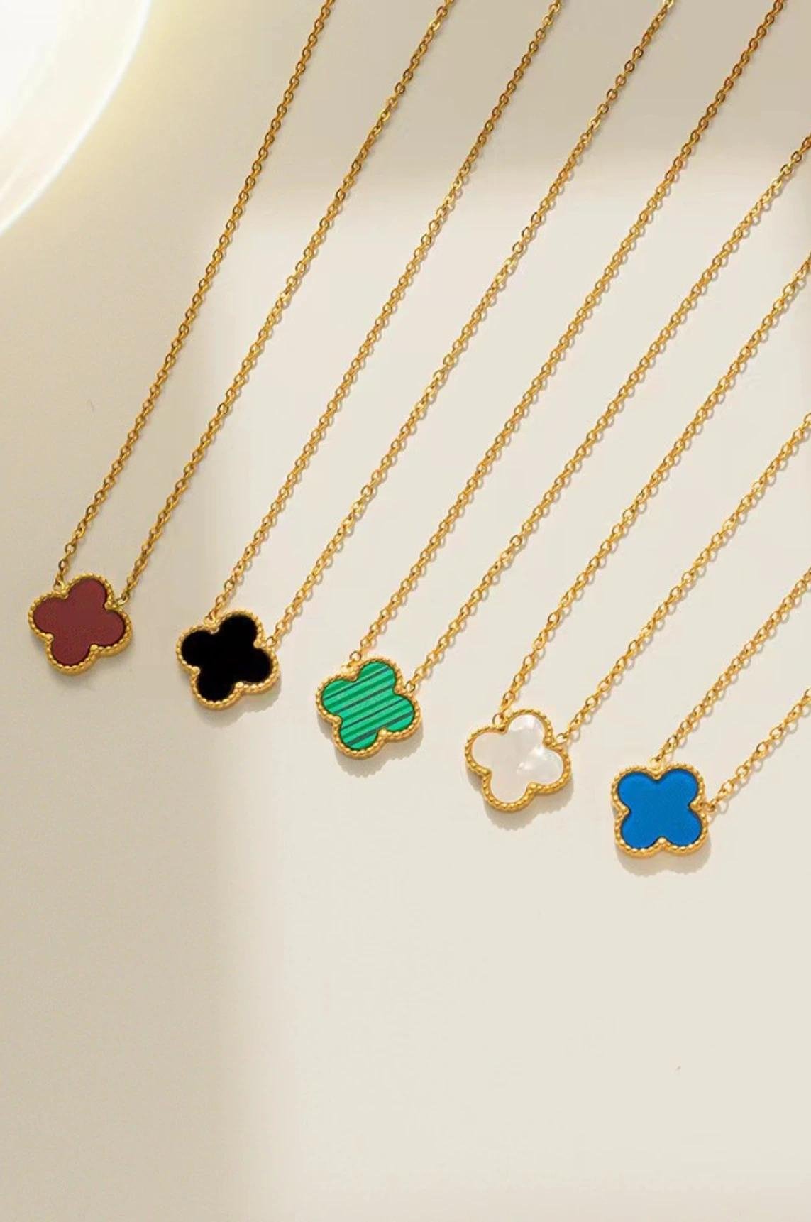 Clover Necklace - Jaazi Intl