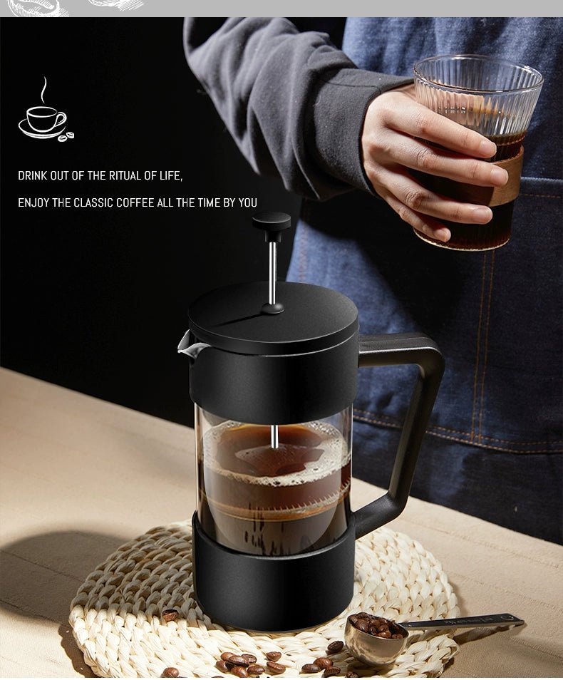 Coffee Tea Infuser Cold Extract Filter Cup French Press - Jaazi Intl