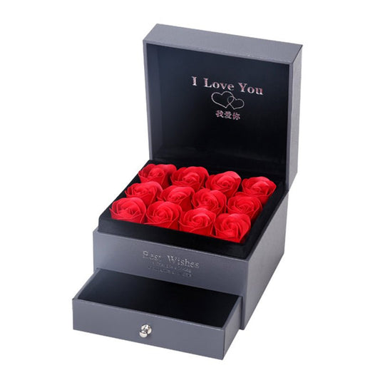 Coffret Cadeau Collier Rose, Cadeau Parfait Pour La Saint - Valentin - Jaazi Intl