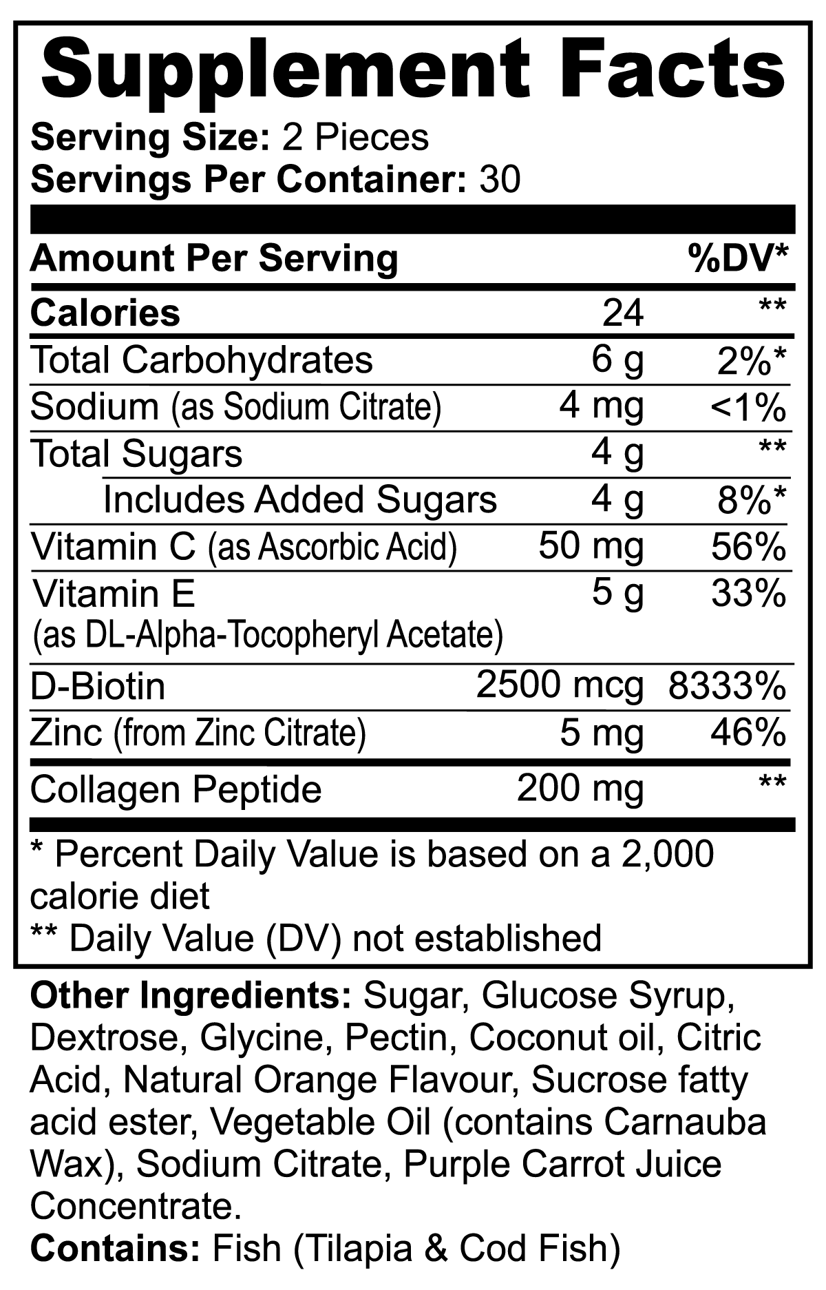 Collagen Gummies (Adult) - Jaazi Intl