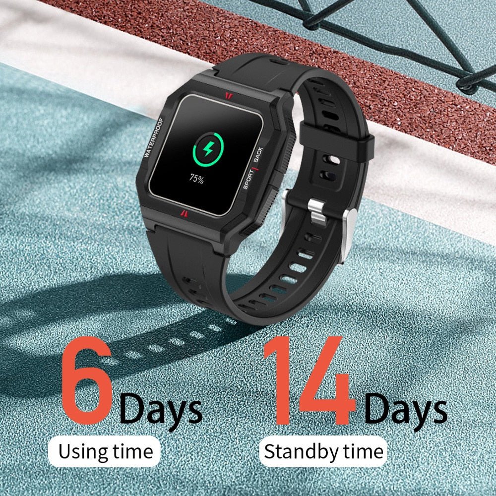 COLMI P10 Smart Watch Men Full Touch Heart Rate Monitor IP67 Waterproof Fitness Tracker Neo Smartwatch for Xiaomi iOS Phone - Jaazi Intl