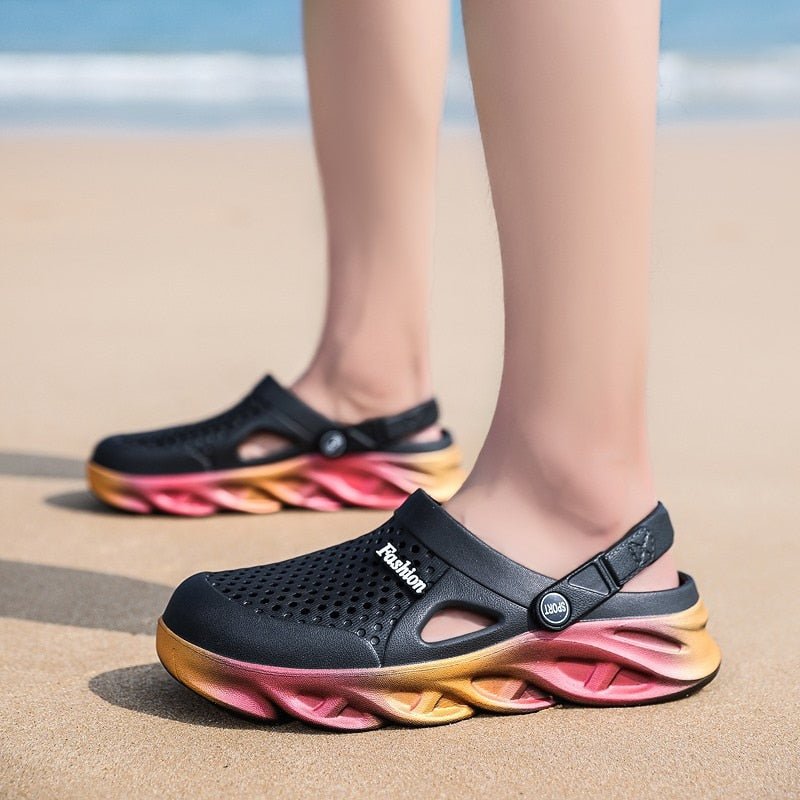 Colorful Beach Crocs - Jaazi Intl