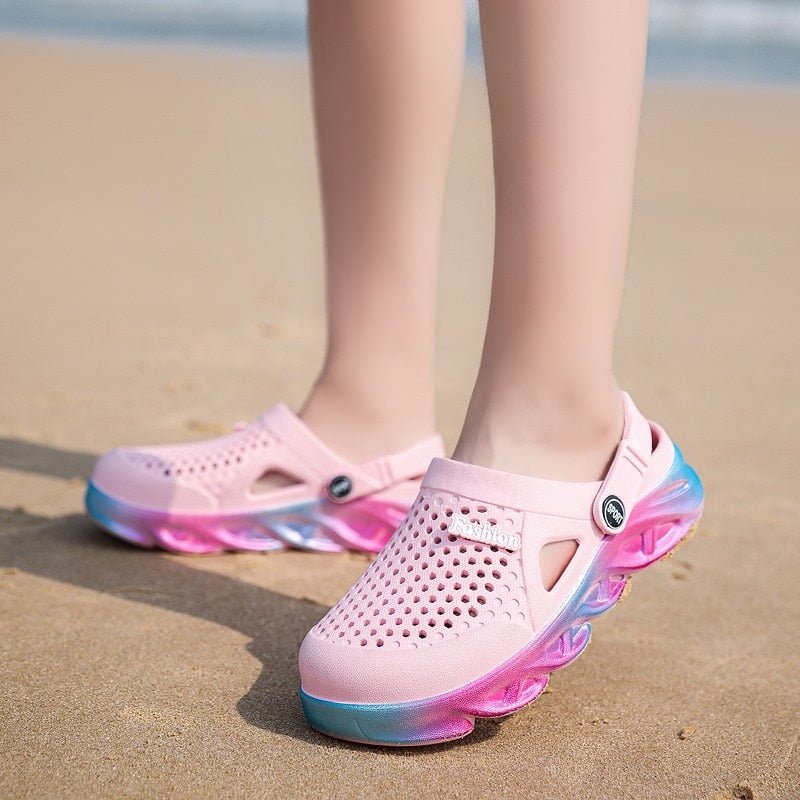 Colorful Beach Crocs - Jaazi Intl