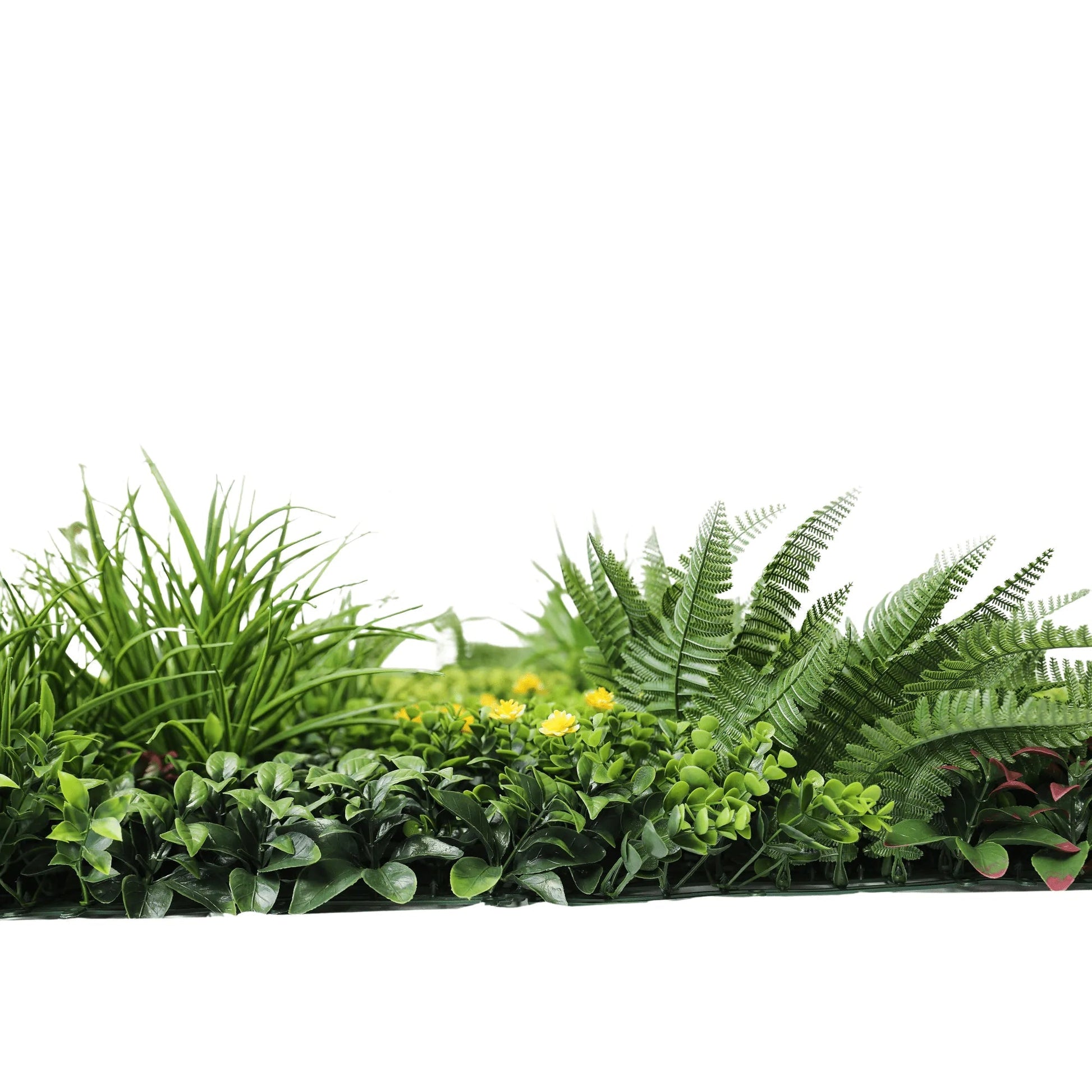 Country Fern Artificial Vertical Garden 40" x 40" 11SQ FT UV Resistant - Jaazi Intl