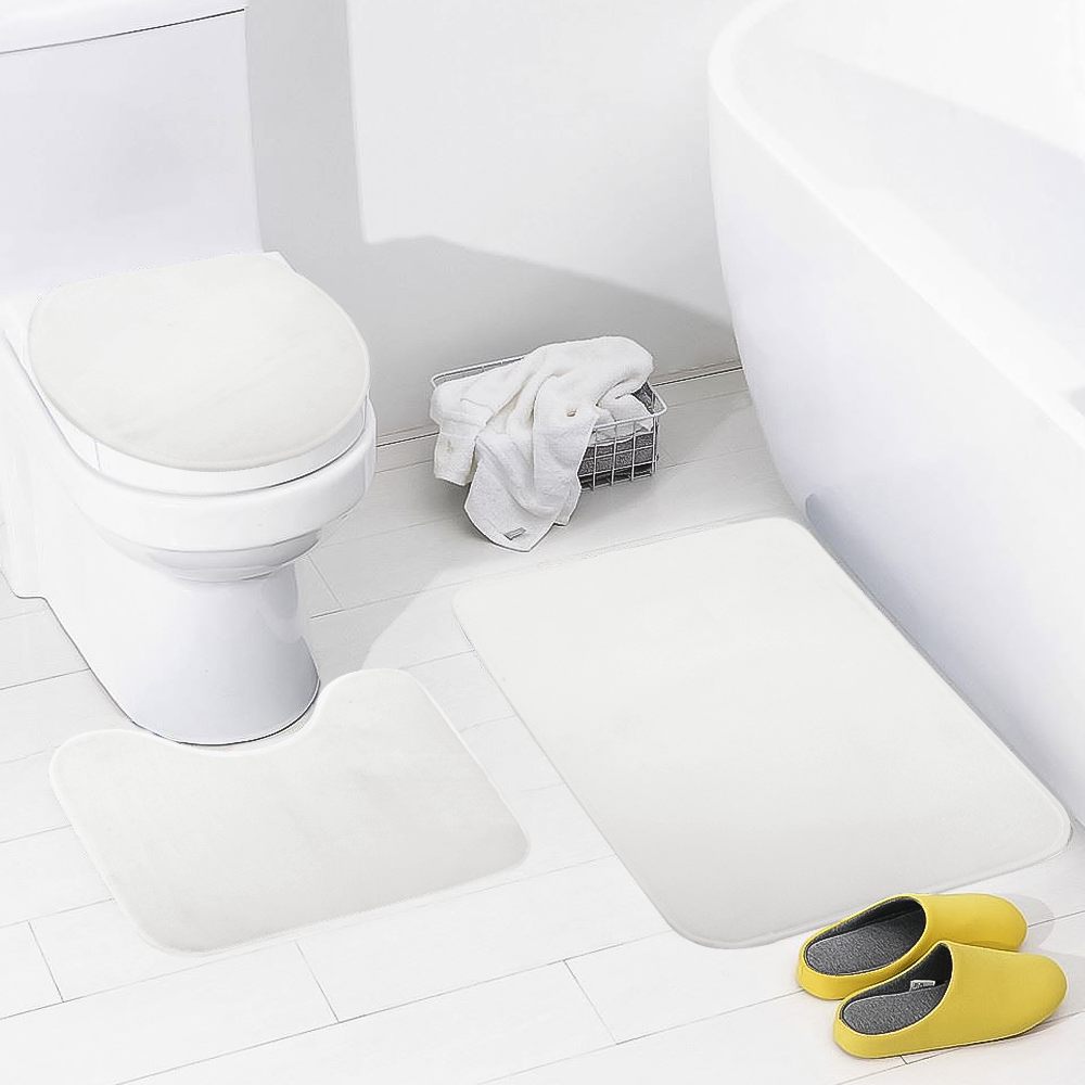 Create Your Own Bathroom Floor 3 - Piece Rug Set - Jaazi Intl