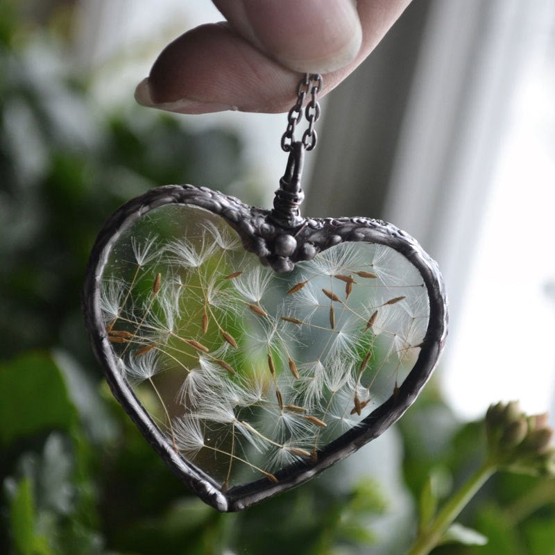 Creative Dandelion Love Wish Necklace - Jaazi Intl