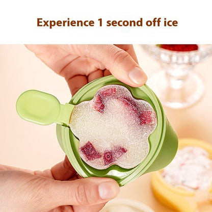 Creative Flower Ice Cream Household Silicone Ice Cube Mold - Jaazi Intl