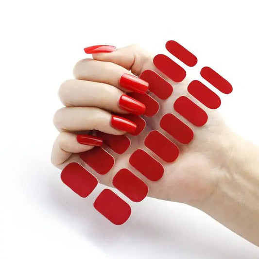 Crimson Red Nail Art - Jaazi Intl