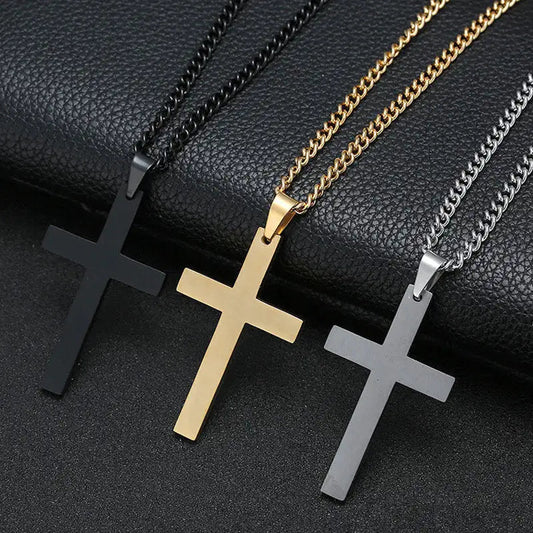 Cross Necklace - Jaazi Intl