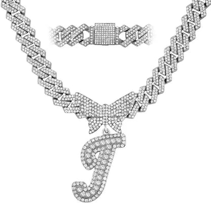 Crystal Butterfly Necklace - Jaazi Intl