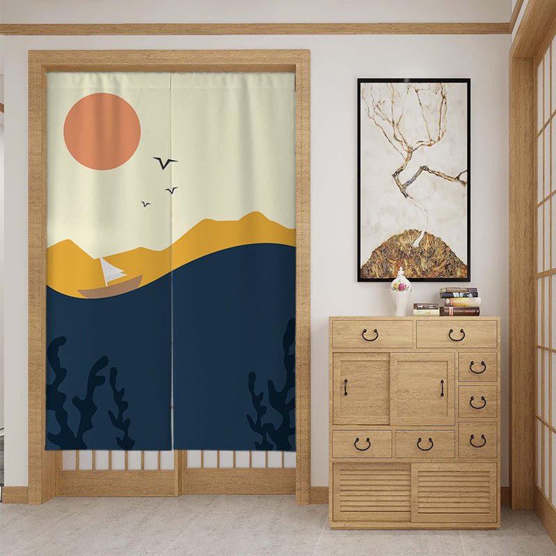 Custom Fabric Door Curtain Partition Curtain - Jaazi Intl