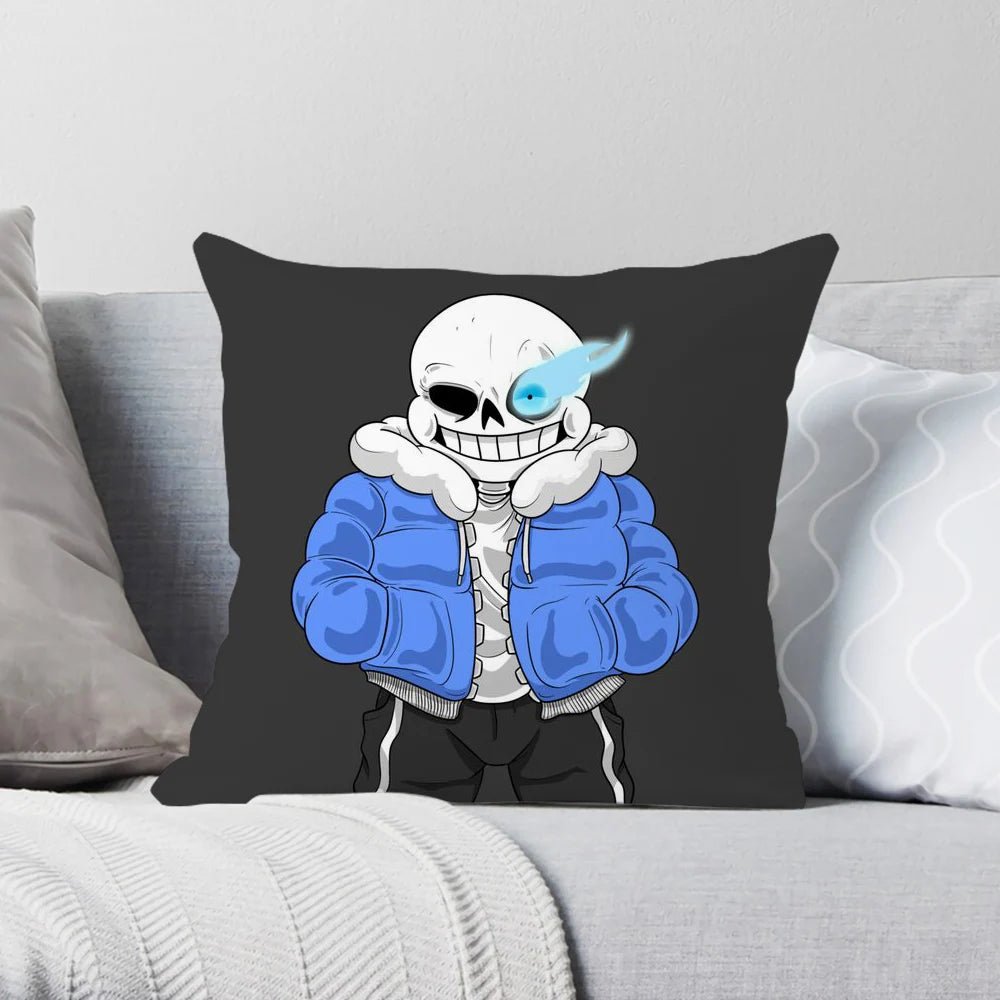 Custom Pillowcase Anime Undertale Sans Double - sided 3D Printing Pillow Case for Home Christmas Decoration Sofa Cushion Cover - Jaazi Intl