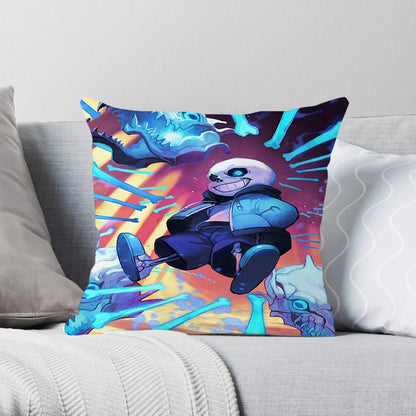 Custom Pillowcase Anime Undertale Sans Double - sided 3D Printing Pillow Case for Home Christmas Decoration Sofa Cushion Cover - Jaazi Intl