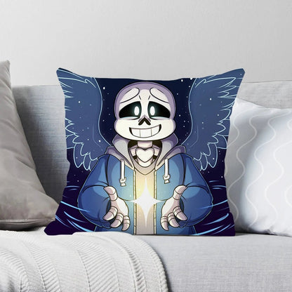 Custom Pillowcase Anime Undertale Sans Double - sided 3D Printing Pillow Case for Home Christmas Decoration Sofa Cushion Cover - Jaazi Intl