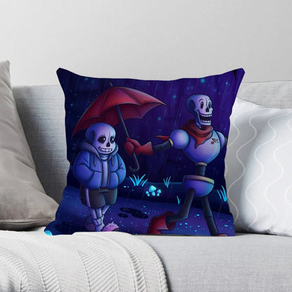 Custom Pillowcase Anime Undertale Sans Double - sided 3D Printing Pillow Case for Home Christmas Decoration Sofa Cushion Cover - Jaazi Intl