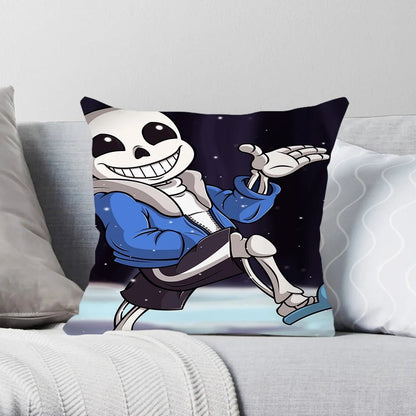 Custom Pillowcase Anime Undertale Sans Double - sided 3D Printing Pillow Case for Home Christmas Decoration Sofa Cushion Cover - Jaazi Intl