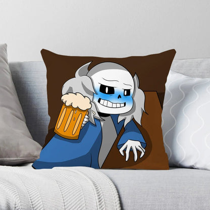 Custom Pillowcase Anime Undertale Sans Double - sided 3D Printing Pillow Case for Home Christmas Decoration Sofa Cushion Cover - Jaazi Intl