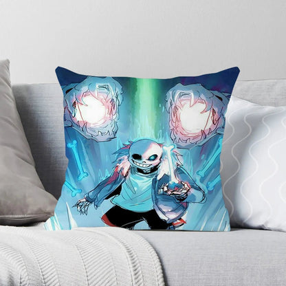 Custom Pillowcase Anime Undertale Sans Double - sided 3D Printing Pillow Case for Home Christmas Decoration Sofa Cushion Cover - Jaazi Intl