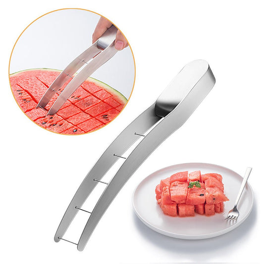 Cut Watermelon Artifact Divider 304 Stainless Steel Fruit Knife Fancy Dicing Tool - Jaazi Intl