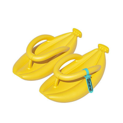 Cute Banana Shoes Soft Flip Flops Slippers Summer Beach Shoes - Jaazi Intl