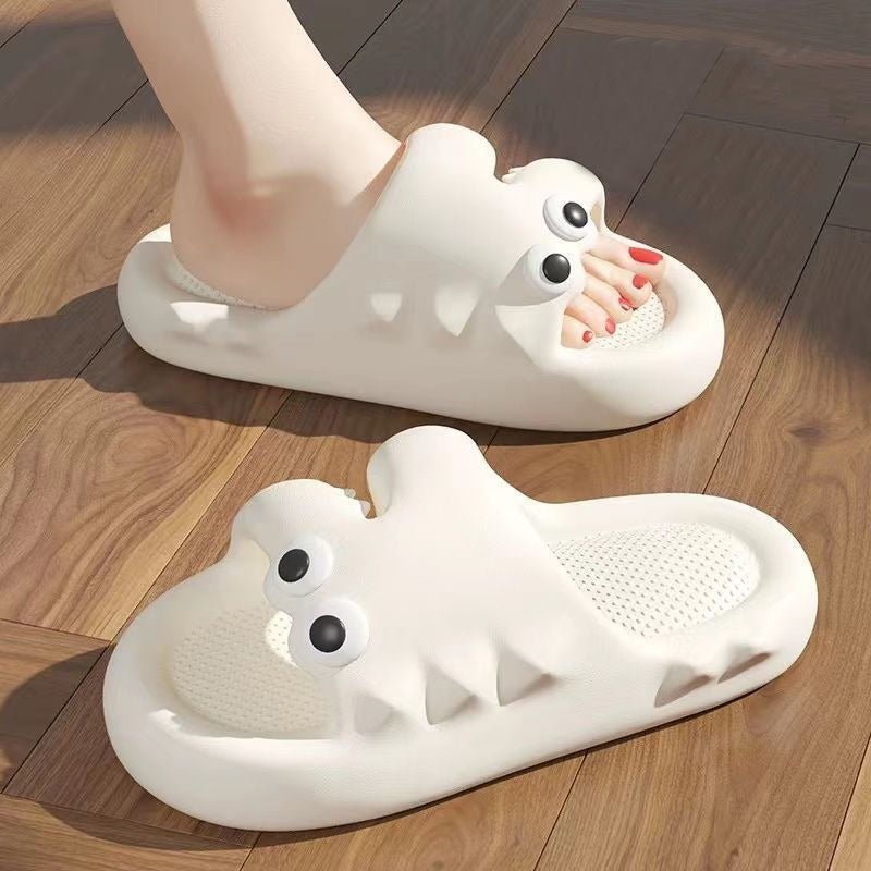 Cute Cartoon Slippers For Women Men Indoor And Outdoor Non - slip Thick Soles Floor Bathroom Slippers Fashion House Shoes - Jaazi Intl