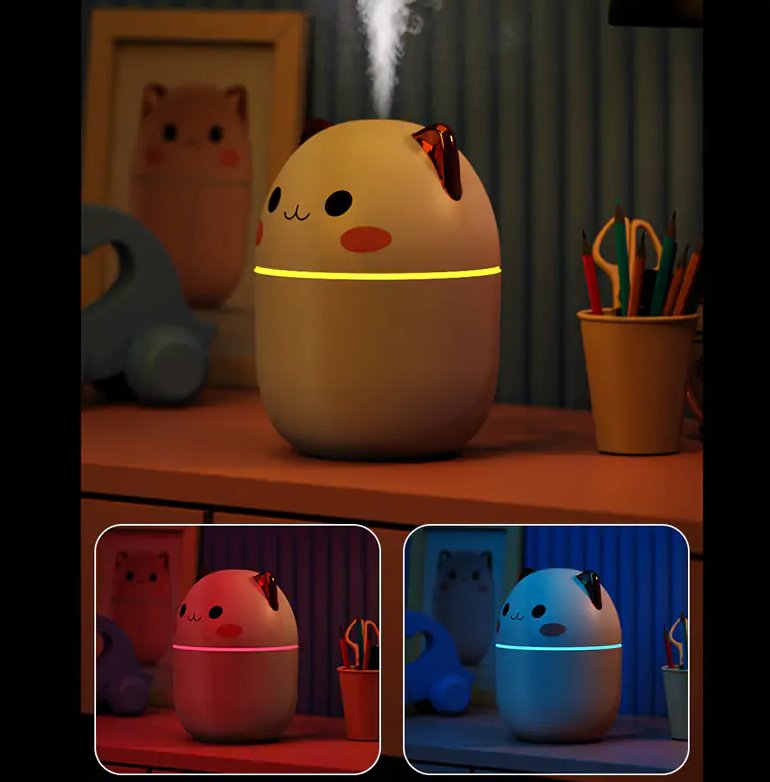 Cute Cat Humidifier 250ml - Jaazi Intl