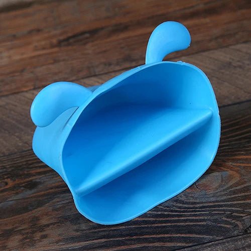 Cute Dog Heat - Resistant Kitchen Oven Holder BBQ Baking Silicone Mitt Glove Tool - Jaazi Intl