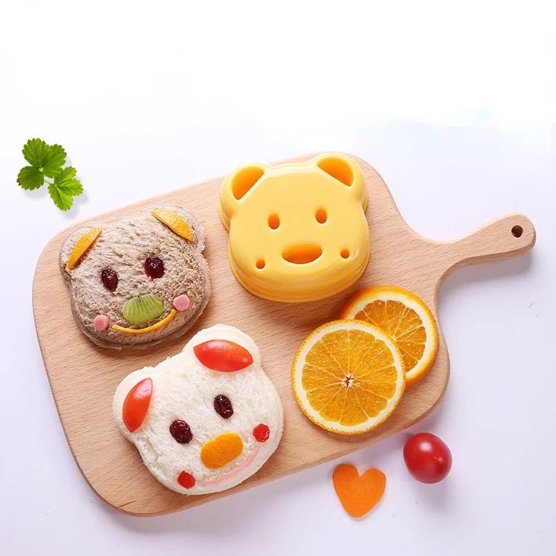 Cute Heart Shape Sandwich Cutter Bread Mold Toast Maker Cake Cookie Cutter Kitchen Breakfast Dessert DIY Tool - Jaazi Intl