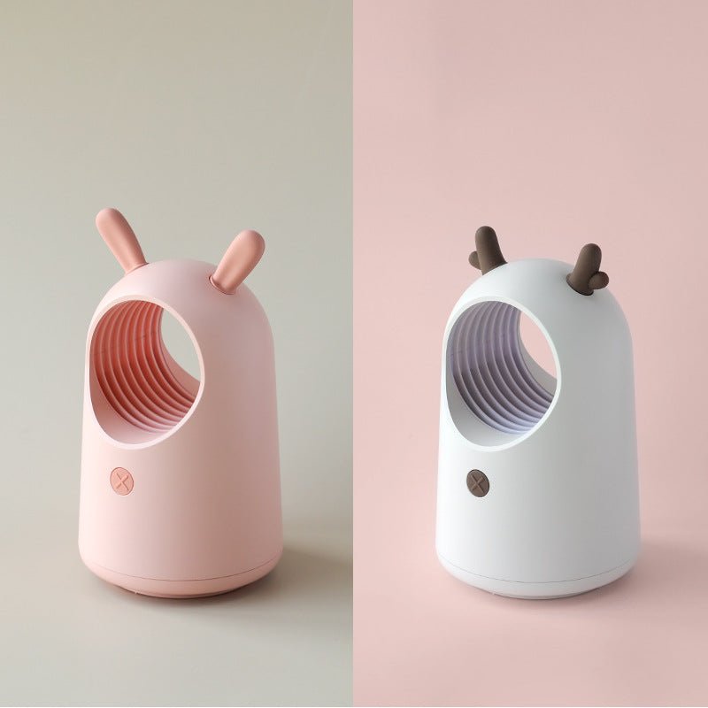 Cute Pet Shape Mosquito Killing Lamp Cute Rabbit Cute Deer Physical Mute Home Bedroom Mosquito Killing Lamp - Jaazi Intl